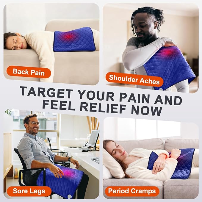 Heating Pad for Back Pain & Period Cramps - Image 3