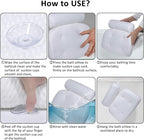 Bath Pillow for Tub Support Neck and Back, Bathtub Pillow Bath Accessories for - Image 5