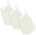 MIG4U 3 PCS Exfoliating Facial Scrubber Mitt, Face Cleanser Wash Mittens by MIG4U