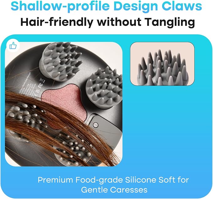 arboleaf Scalp Massager Electric, Portable Head Massager Scalp Stress Relax - Image 4