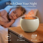 SALKING 2 Pack Flame Essential Oil Diffusers - Image 6