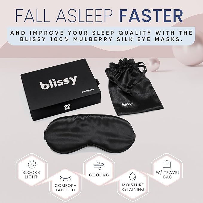 Blissy Silk Sleep Mask - Image 3