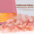 SALKING 2-in-1 Himalayan Salt Lamp & Ultrasonic Essential Oil Diffuser - Image 2
