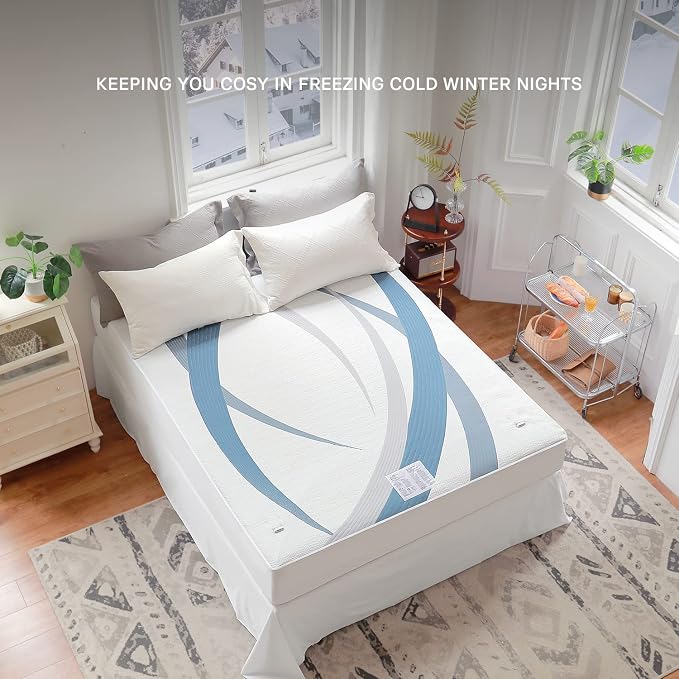 Gotcozy Heated Mattress Pad Queen Size Dual Control - Image 6