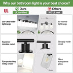Zarbitta 6-Light Bathroom Light Fixtures, Bathroom Wall Lamp, - Image 2