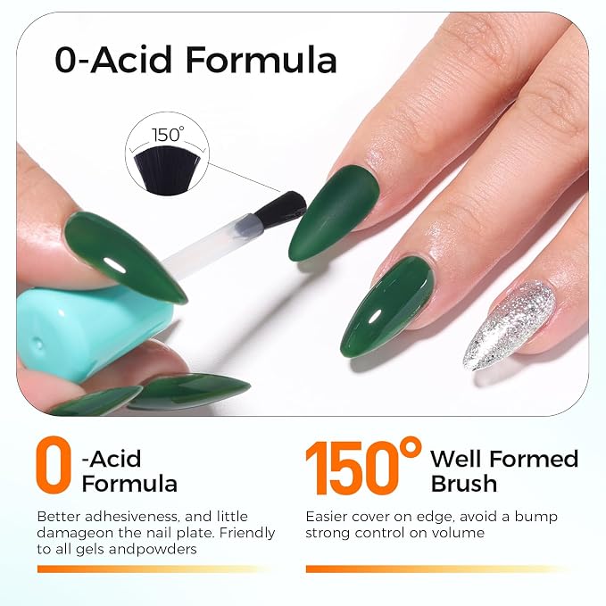 Gel Base and Top Coat Set, UV LED Nail Lamp Required - Image 5