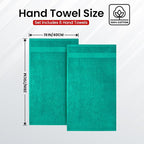 Infinitee Xclusives Green Hand Towels - Image 3