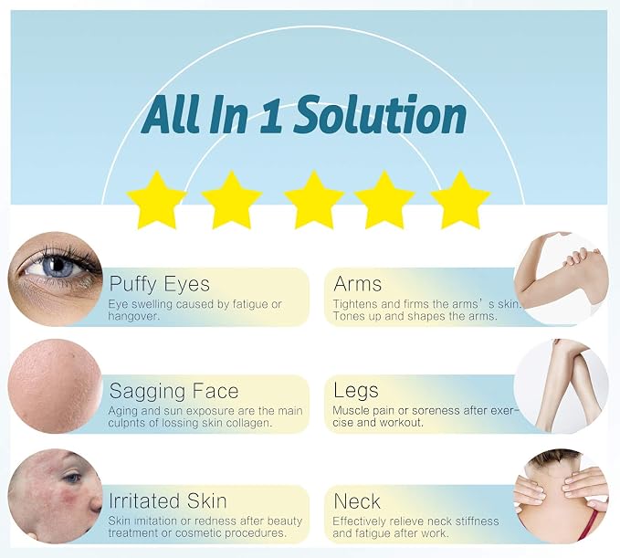 ESARORA Ice Roller for Face & Eye, Pain Relief and Minor Injury, Skin Care - Image 5