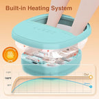 Pedicure Foot Spa with Bubble and Heat, Collapsible Foot Soaking Tub with - Image 5