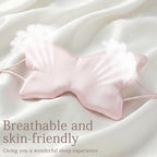 Butterfly-Shaped Silk Sleep Mask - Image 6
