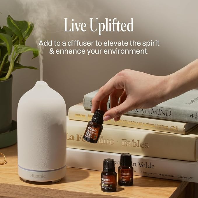 Cliganic Organic Peppermint Essential Oil, 1oz - Image 5