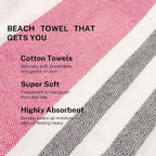 Cotton Turkish Beach Towel - Image 3