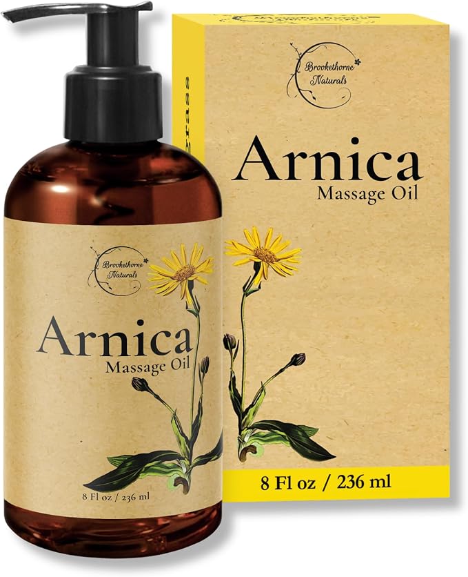 Brookethorne Naturals Arnica Massage Oil by BrookethorneNaturals