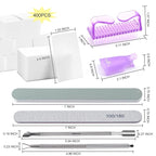 Gel Nail Polish Remover Tools Kit, - Image 2