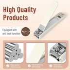 Nail Clipper Set for Men and Women, Stainless Steel Fingernail Clipper - Image 5