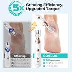 COSLUS C43 Professional Manicure Pedicure Kit, 5-in-1 Electric Nail File - Image 2