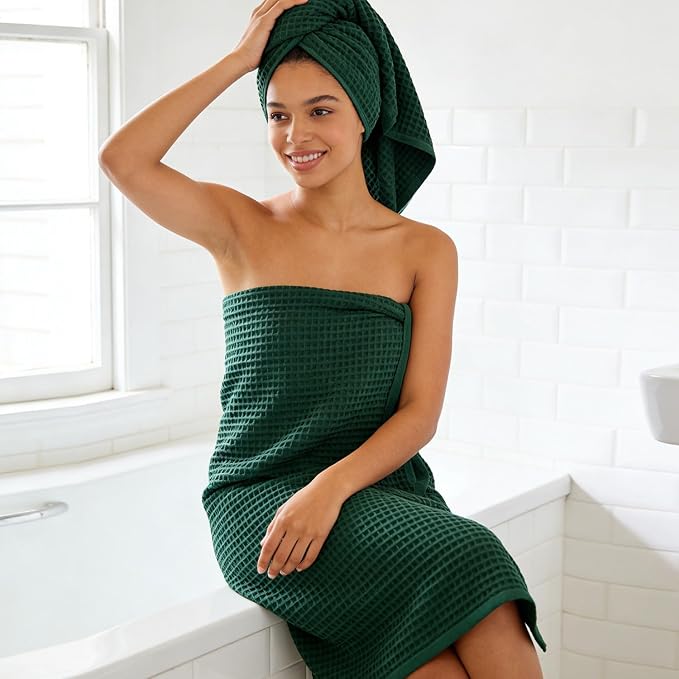 Jacquotha Waffle Bath Towels 2-Piece - Image 6