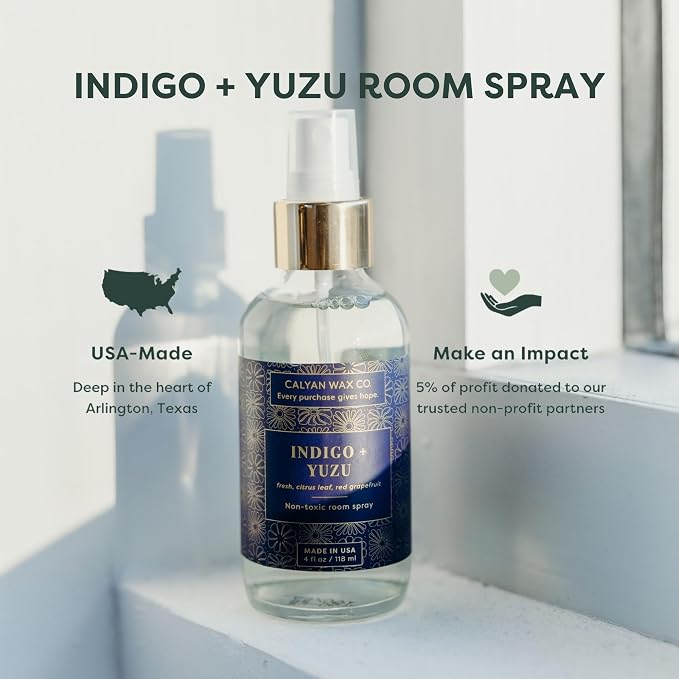Calyan Wax Co. Indigo & Yuzu Room Spray - Image 5