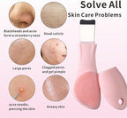 Silicone Face Scrubber Blackhead Remover Tool, Mask Applicator - Image 8