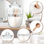 SiliFine 2 Sets 74 oz Bath Salt Container - Image 3