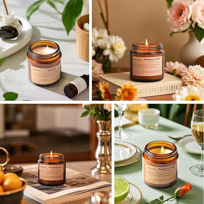 12 Pack Candles for Home Scented, Scented Candles Gift Set for Women &Men - Image 6