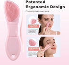 Silicone Face Scrubber Blackhead Remover Tool, Mask Applicator - Image 4