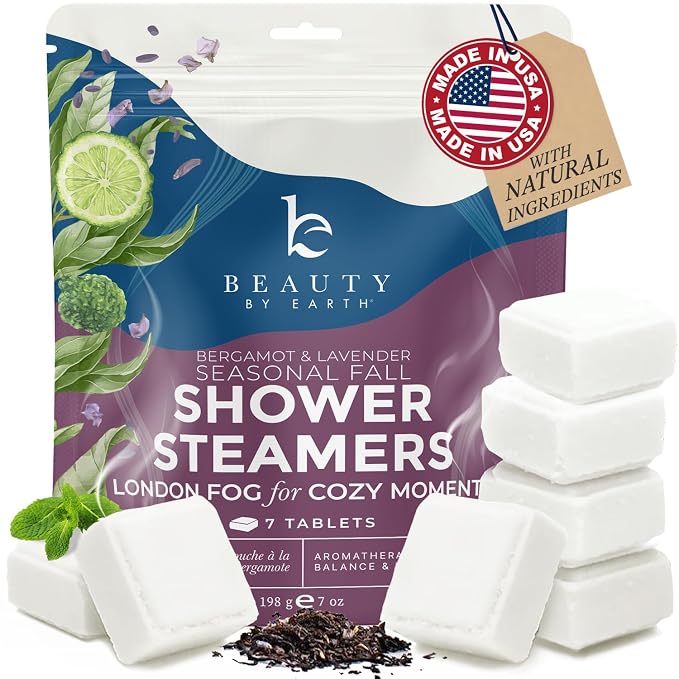 Lavender Shower Steamers Aromatherapy – USA Made by BeautybyEarth