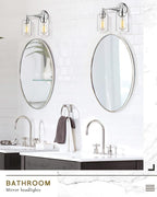 FEMILA Modern Bathroom Light Fixtures, 2-Light Bathroom Vanity Lights Over - Image 8