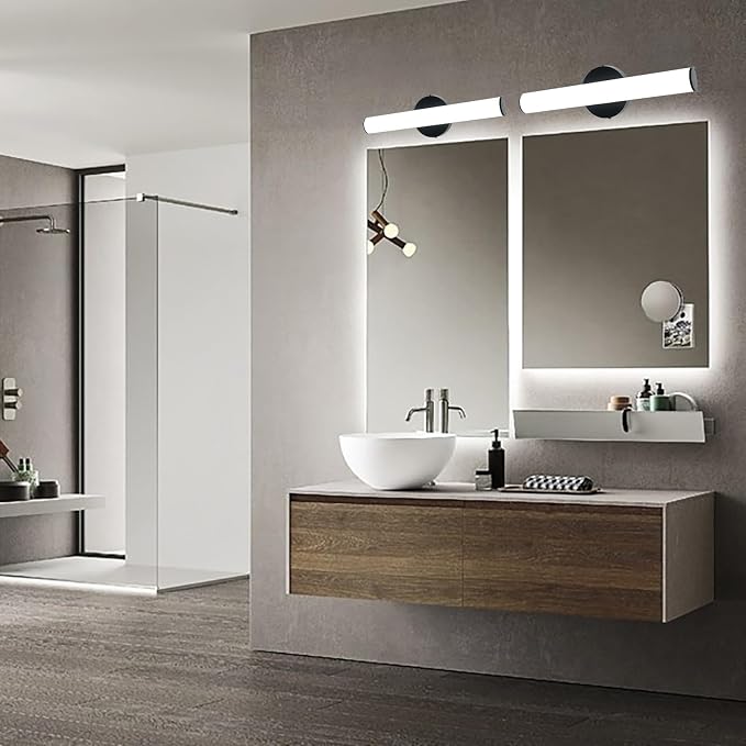 OOWOLF Bathroom Vanity Light, Adjustable Brightness 12W 17.3inch Bathroom Light - Image 7