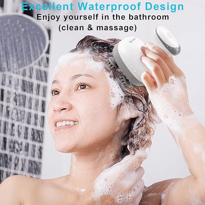 VIVIYA Electric Scalp Massager, Portable Rechargeable Head Massager - Image 2