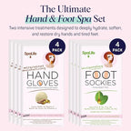 SpaLife Moisturizing Hand Gloves & Foot Mask Socks | Korean Skincare Set - Image 2