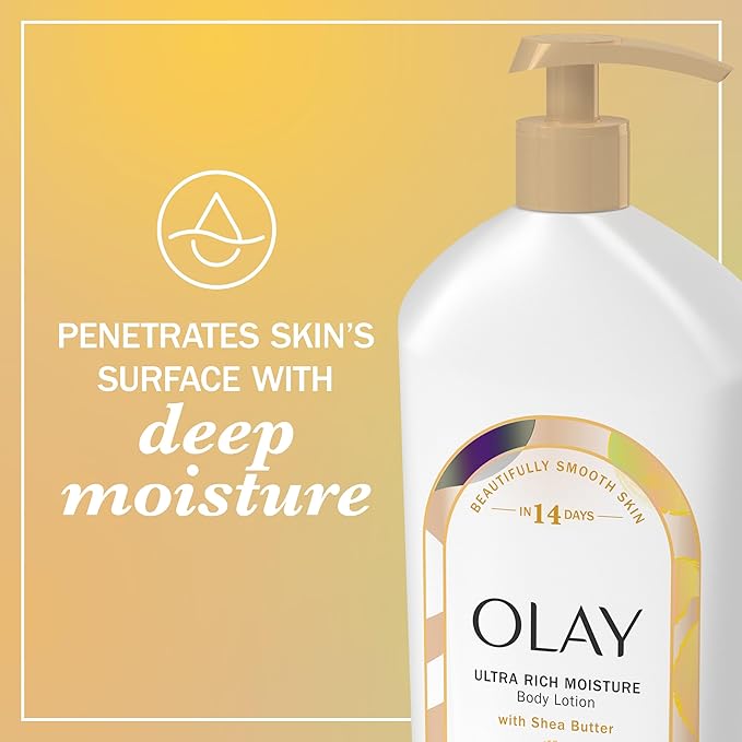 Olay Body Lotion for Women, Ultra Rich Moisture, 24hr Moisturizing & Deep - Image 5