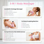 Lymphatic Drainage Massager, Anti Cellulite Massage Tool - Image 3