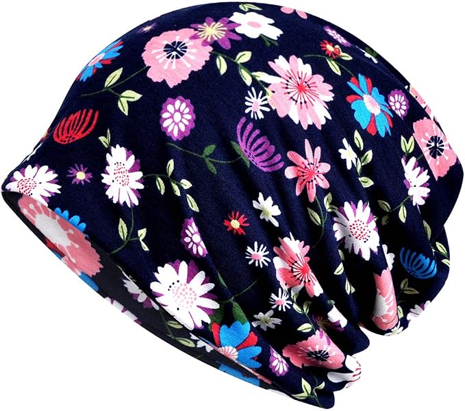 Women's Summer Beanie for Men Hat Boho Hats Adult Dwarf Hats Chemo Cap Cancer - Image 4
