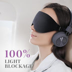 Sleep Mask - Eye Mask for Sleeping - Ultra Lightweight for Side Sleepers - Image 4