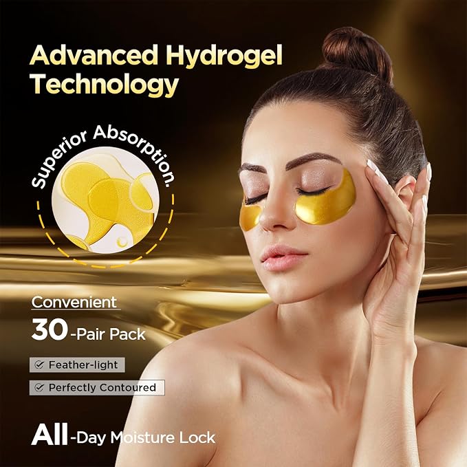 24k Gold Eye Patches - Image 4