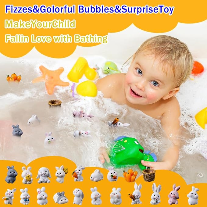 20pcs Bath Bomb Gift Set, Natural Organic Mini Bath Bombs, Best Birthday Gift - Image 3