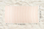 Ray Silver Turkish Beach Towel – 100% Cotton 40x71 Quick Dry Oversized Sand - Image 6