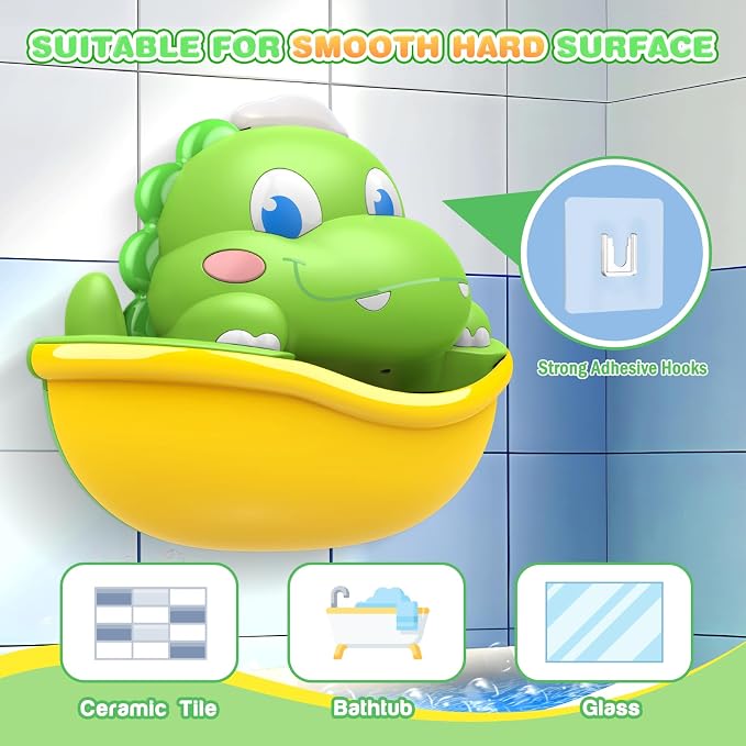 Baby Bath Toys Light Up Bath Bubble Machine - Image 4