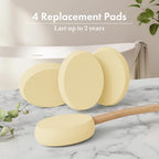 AmazerBath Lotion Applicator for Back, 4 Replacement Pads - Image 6