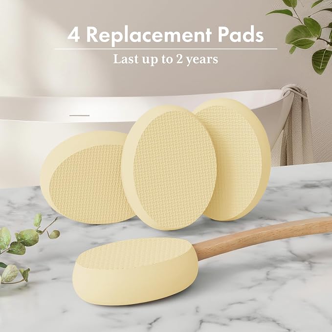 AmazerBath Lotion Applicator for Back, 4 Replacement Pads - Image 6