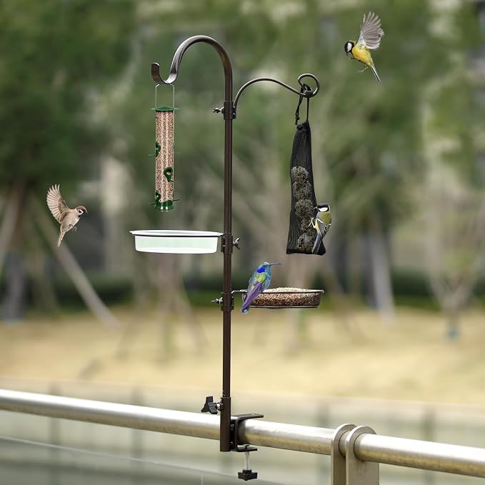 Deck Bird Feeding Station | Premium Multi Feeder Hanging Kit - Image 3