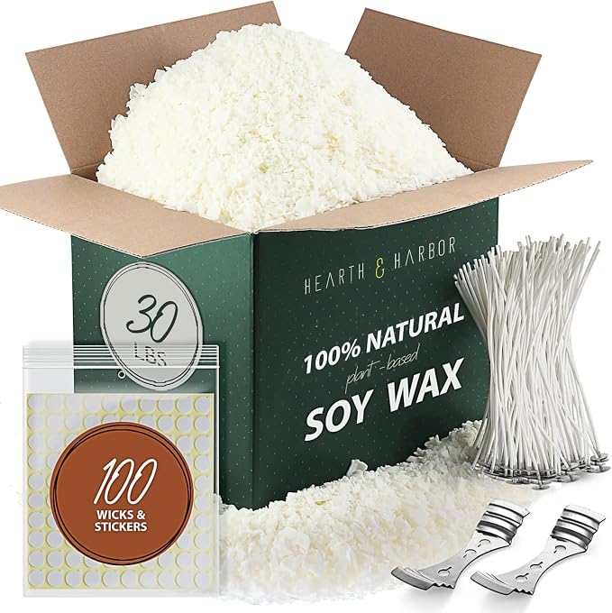 Hearth & Harbor Organic Soy Candle Wax by HearthHarbor