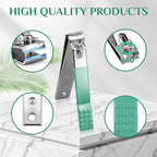 MINKINH Travel Manicure Set 26-Piece, Portable Nail Clippers Kit - Image 2