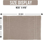 24 Pack Sand Hand Towel 100% Cotton Spa Towel – 16x26 inches Highly Absorbable - Image 2