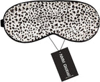 100% Mulberry Silk Sleep Mask Blackout, Cute Natural Sleeping Mask by NMMGlobal
