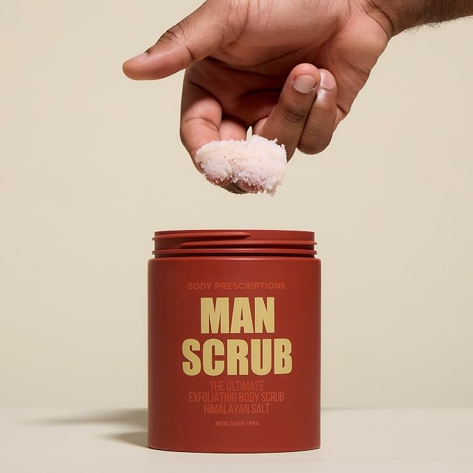 Body Prescriptions Men’s Exfoliating Body Scrub – Ultimate Skin Cleansing Wash - Image 3