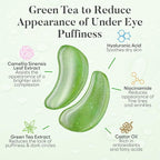 BLOOMORA Green Tea Under Eye Patches - Image 2
