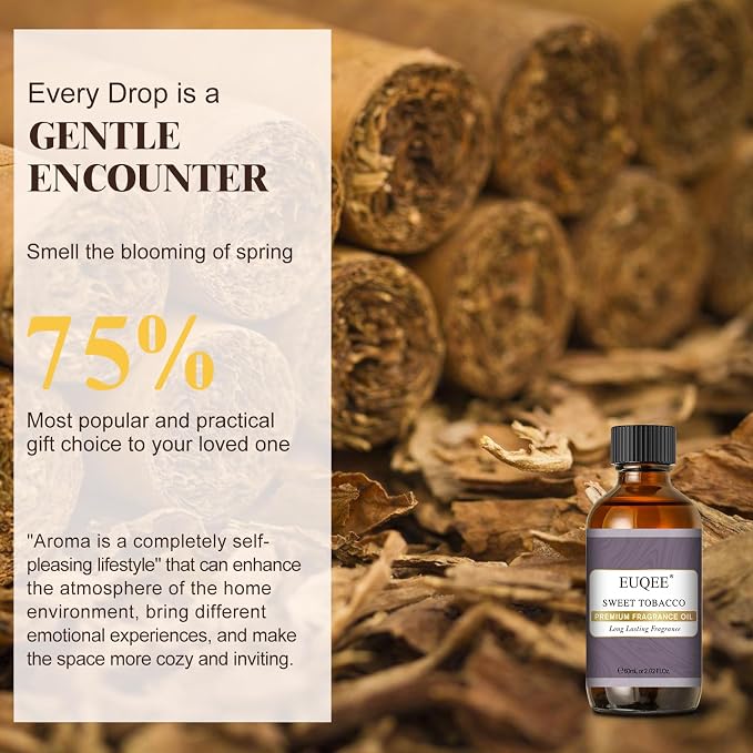 EUQEE Sweet Tobacco Fragrance Oil 2.02 Fl oz Fragrance Essential Oil - Image 4