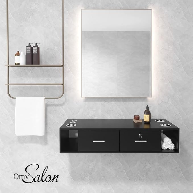 OmySalon Wall Mount Styling Station - Image 3